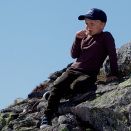 Prince Sverre Magnus on Litlefjell Mountain (Photo: Stian Lysberg Solum / NTB scanpix)